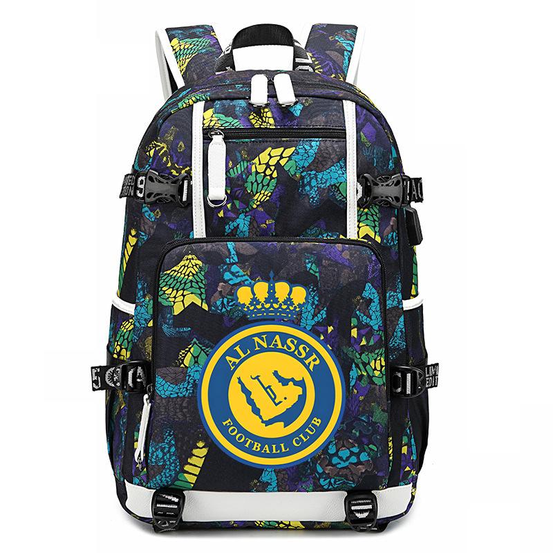 

Football Star C Ronaldo, Ronaldo Surrounding Student Bags Camouflage Backpack Leisure Travel Mountaineering Bag one size