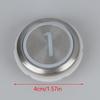 1 PCS Elevator Buttons For Round Stainless Steel Elevator Buttons / Digital 1-6 Buttons / Up Buttons / On/Off Buttons