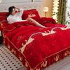 Four-Piece Set Of High-Gram Milk Fleece,4-Pcs Set Of Thickened Milk Fleece,4-Pcs Set Of Maternal And Infant Grade Farley Fleece, Class A