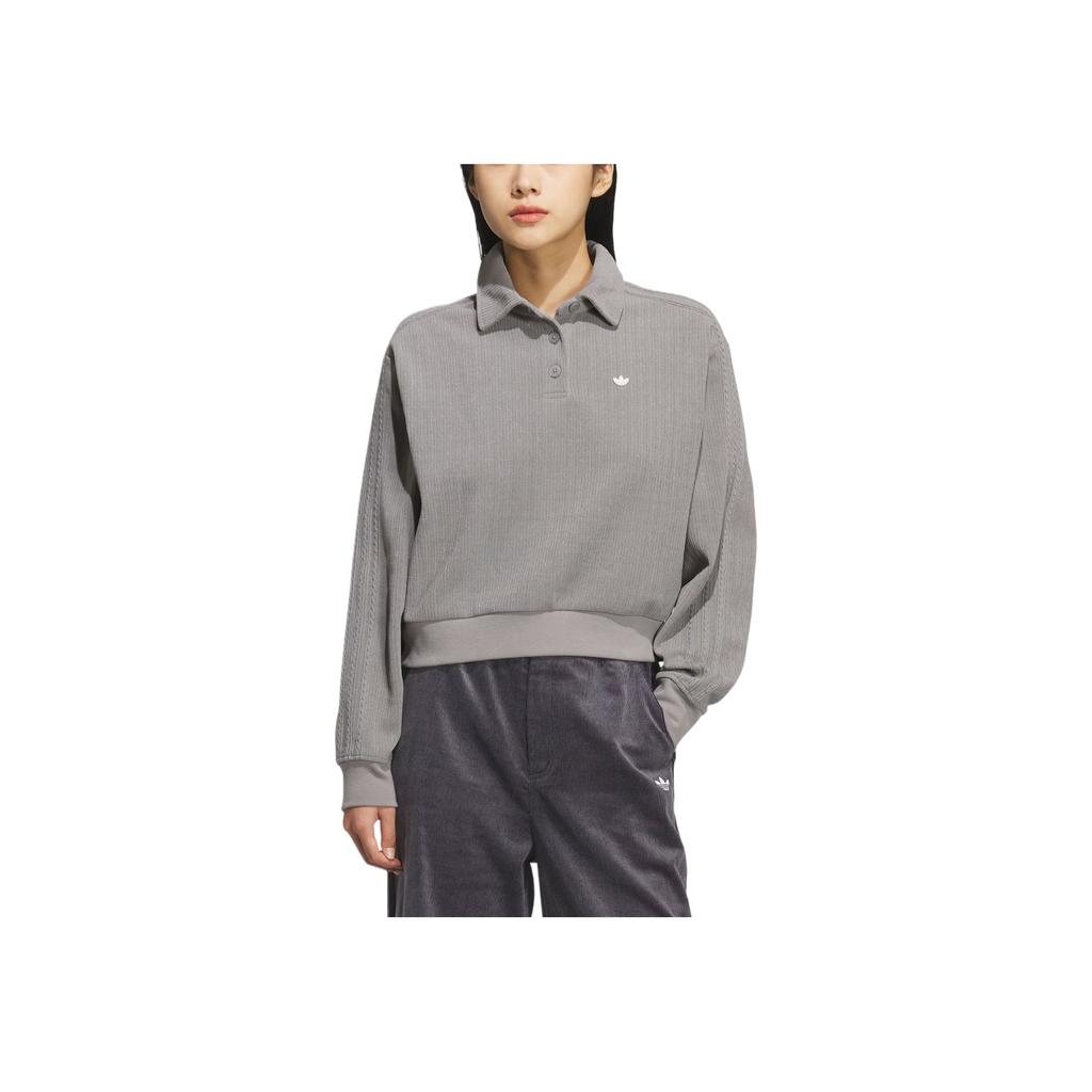 Adidas Originals Chenille Partnerships Polo Shirt Women Tops KS5981