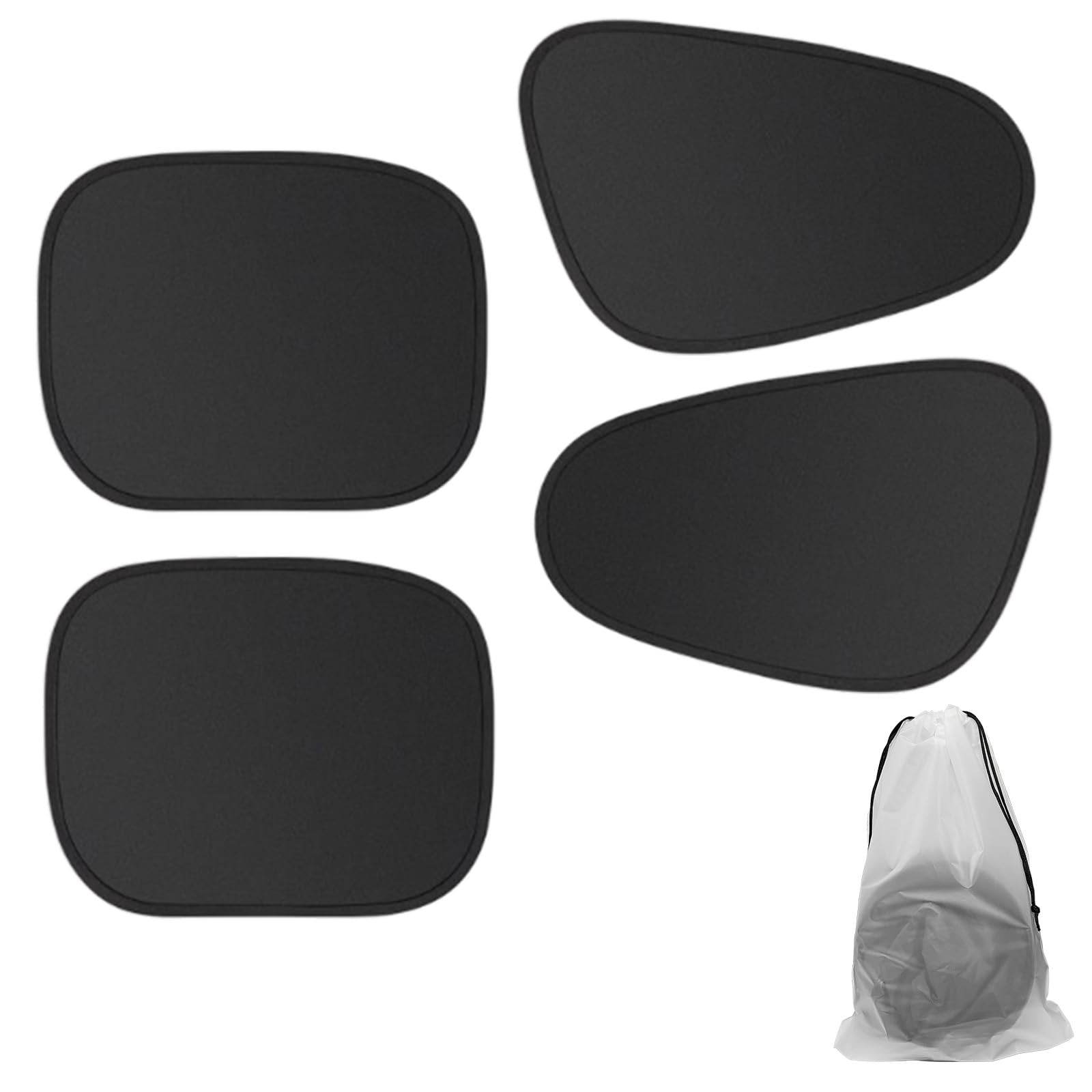 

SODOI Автомобильный комплект Электростатические боковые Электростатический Беспрепятственный обзор во время вождения Конфиденциальность Простая установка и Солнце Защищает салон Подходит для пассажирского и заднего сидений