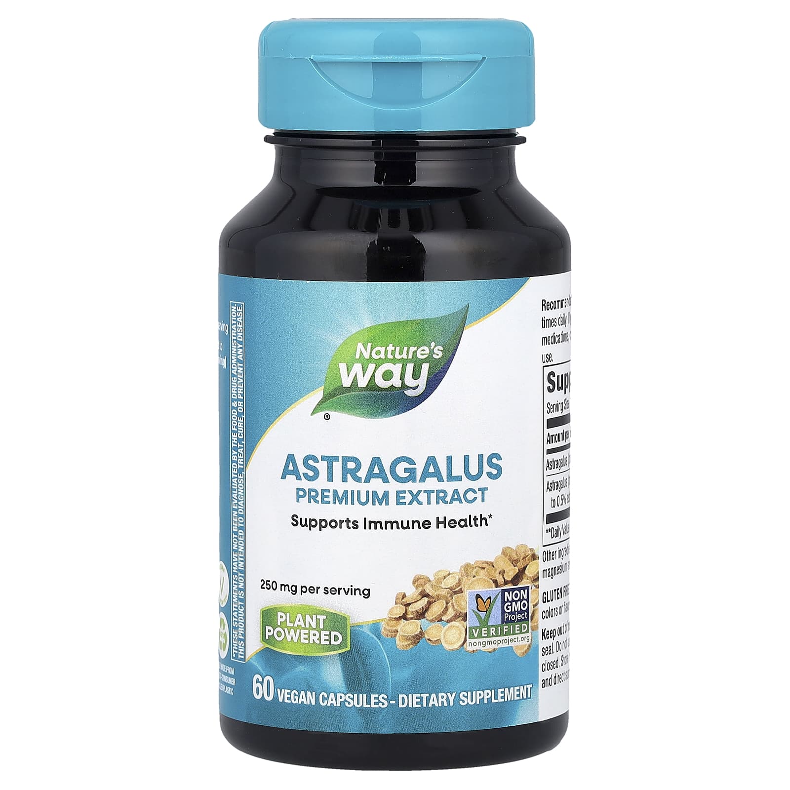 

Nature S Way, Astragalus, Premium Extract, 250Mg, 60 Veggie Caps