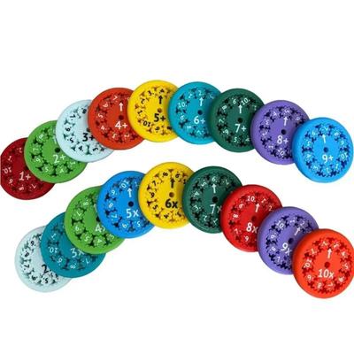 1set Math Fidget Spinner Math Facts Fidget Toys Kids Fidget Spinner Gmae Math Fidget Spinner Math Fidget Toy Game for Kids