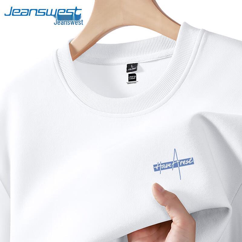 

Jeanswest Men s 2025 Letter Print Crewneck Sweatshirt 3XL