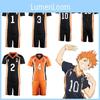 High Haikyuu Karasuno School Uniform Sportswear Suit Jersey Cosplay Costumes