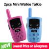 New Mini Walkie Talkie Children Handheld Transceiver Long Range Portable Walkie-Talkie Kid Two Way Radio Boy Girl Birthday Gifts