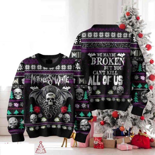 Special Motionless in White S-4XL Unisex Christmas Ugly Sweater VA297 S