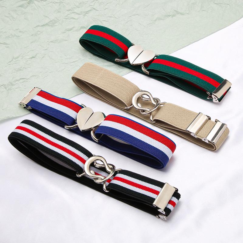 Women's Invisible Elastic Waist Belt for Jeans - Versatile and Decorative