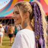 New Elastic Dread Ponytail Boho with Hair Tie Braided Ponytail Extension DIY Hair Accessories