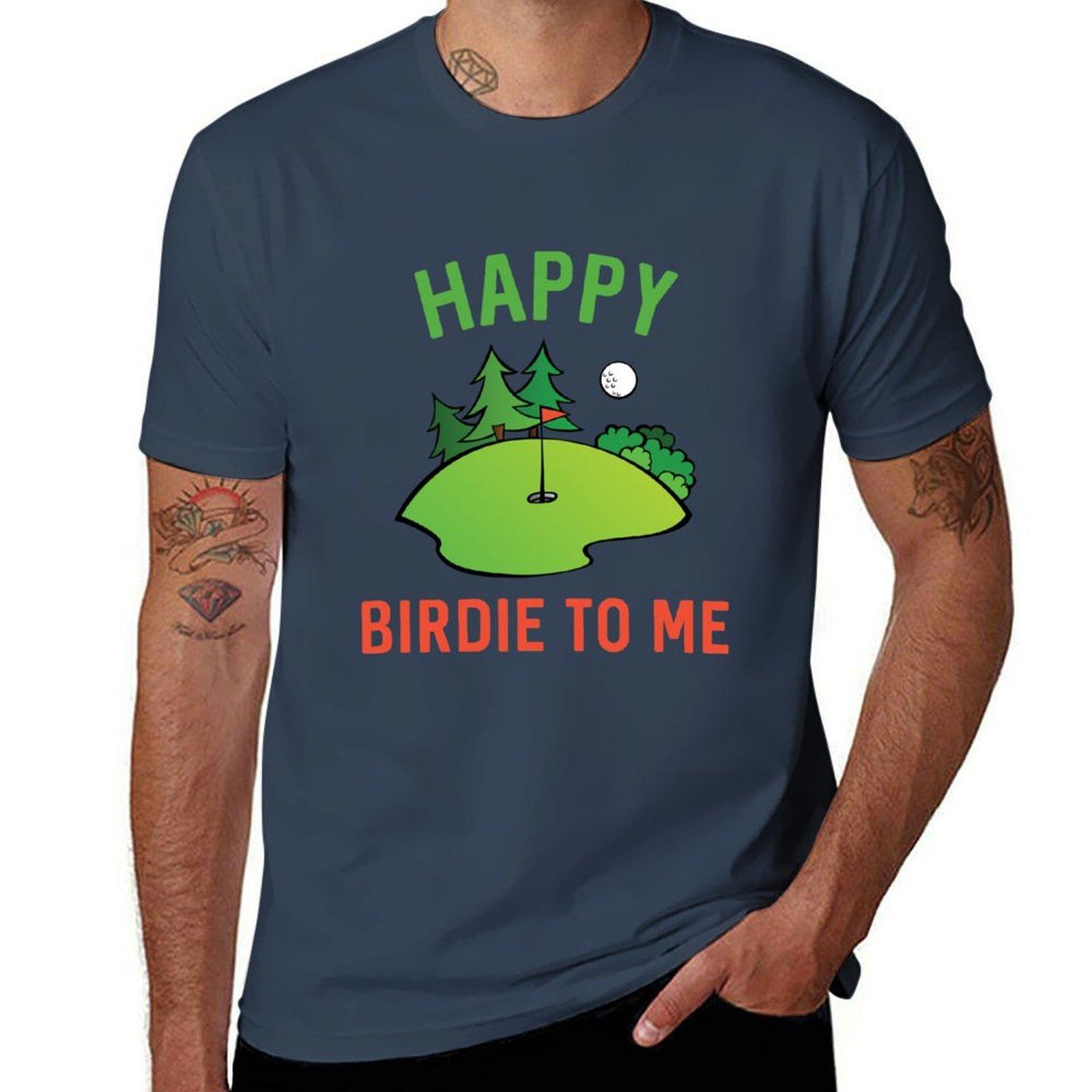 Funny Golf Happy Birdie To Me Golfer Birthday Gift TShirt funny t shirts man TShirt S