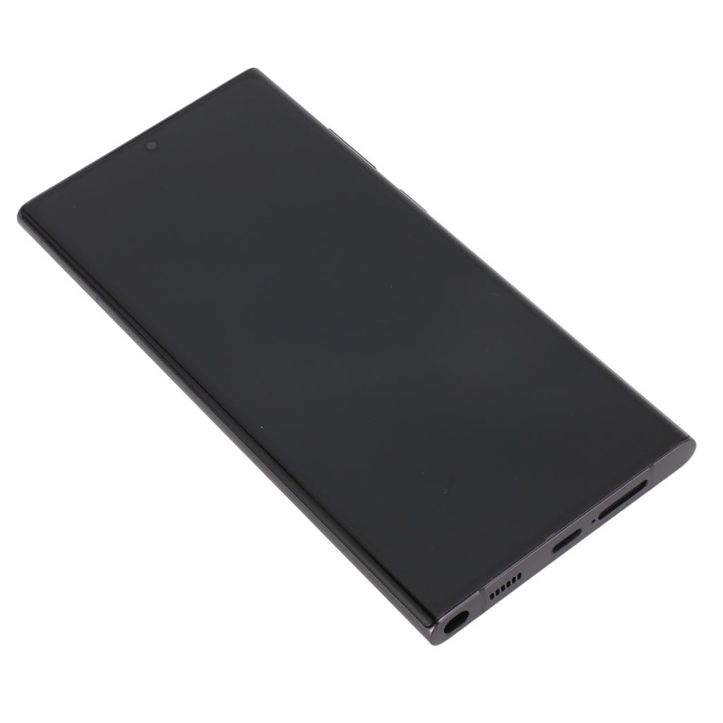 Screen Replacement Touch Screen Display Digitizer Assembly for S22 Ultra European Phone with Frame Fingerprint Function