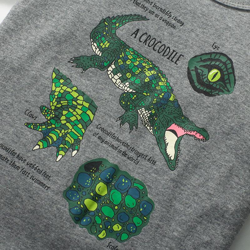 Cotton T-shirt Children's Summer New Children's T-shirt Short Sleeve Casual Children's Cotton Top