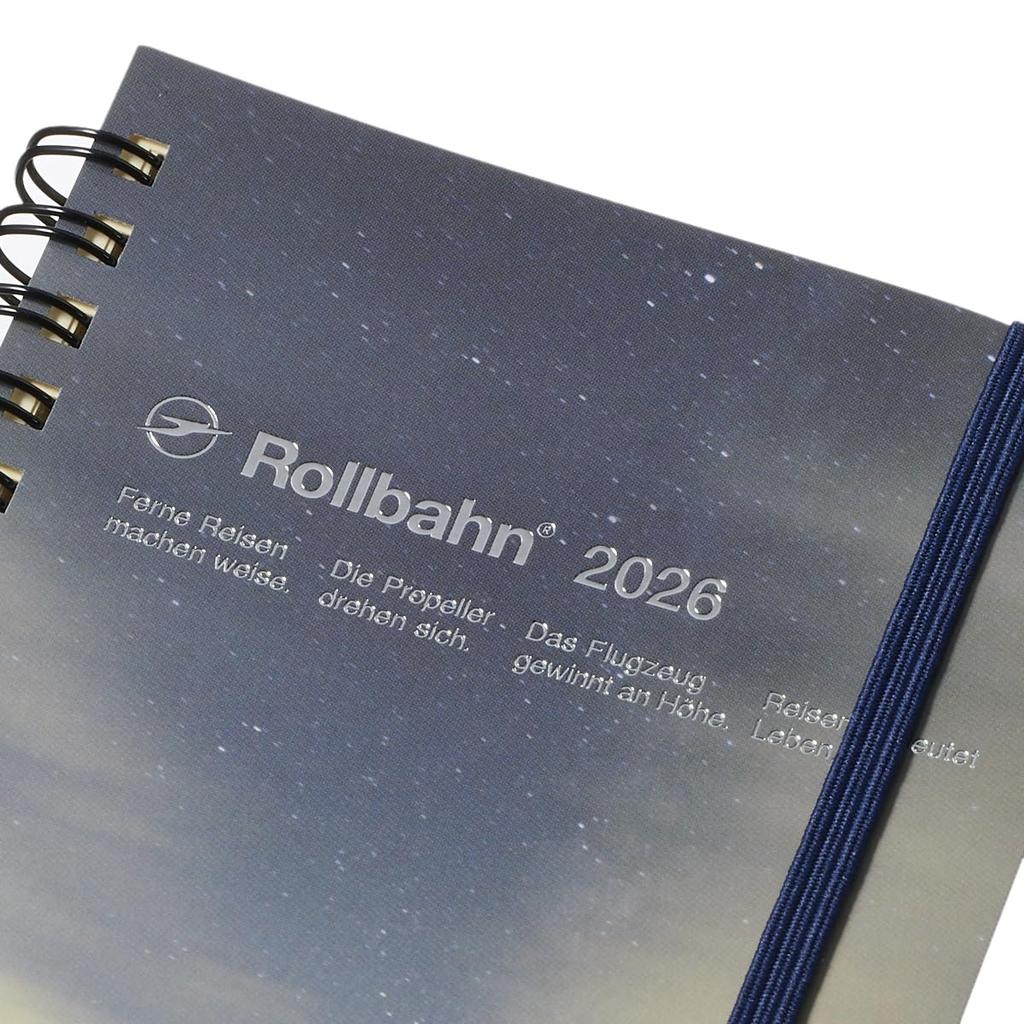 [Delfonics Planner 2026 Edition / Starting October 2025] Rollbahn Calm Diary M Monthly Planner (B (Mountain))