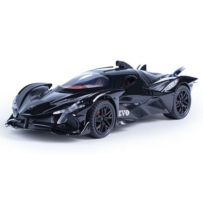 Model Zabawkowy Apollo EVO ze Stopu w Skali 1/32 - Futurystyczny Design, Efekty Dźwiękowe i Świetlne, Sprężynowy - Idealny do Zabawy dla Dzieci