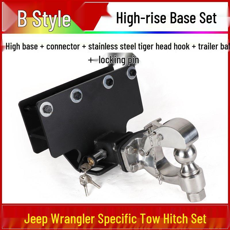 Compatible Tow Hook for JEEP Wrangler BJ40L: Off-road Rogue Tow Bar & Rear Hook