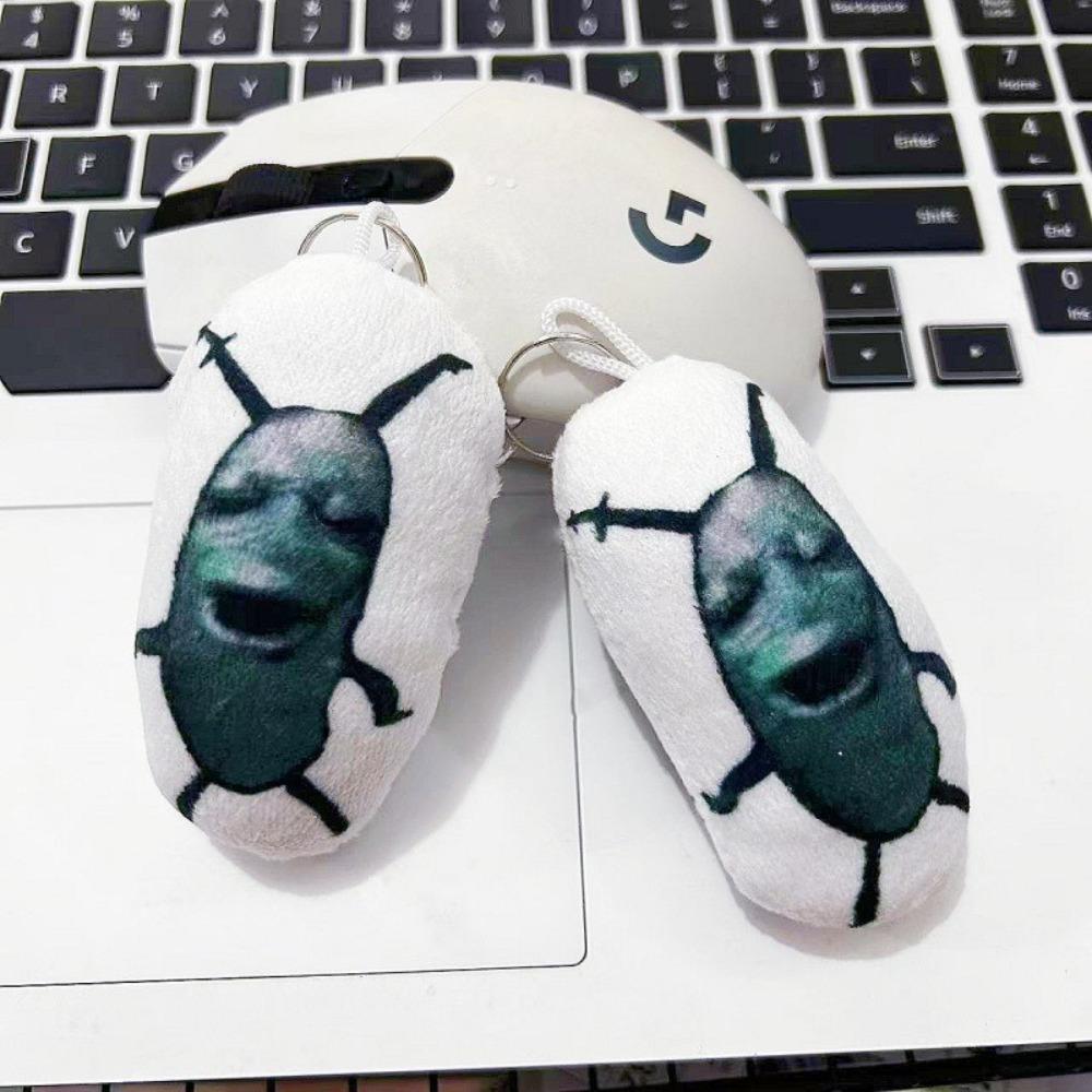 

Widget Plush Squeak Pendant Cursed Plankton Voice Pendant New Keychain Kids 8cm