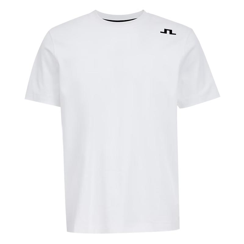 

J.Lindeberg Men s LOGO Pattern Cool Fabric Casual Short Sleeve T-Shirt XXL