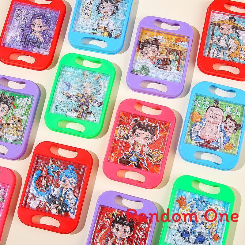 

Track Balance Kids Ball Bearing Puzzle Toy With Nezha Theme For Learning