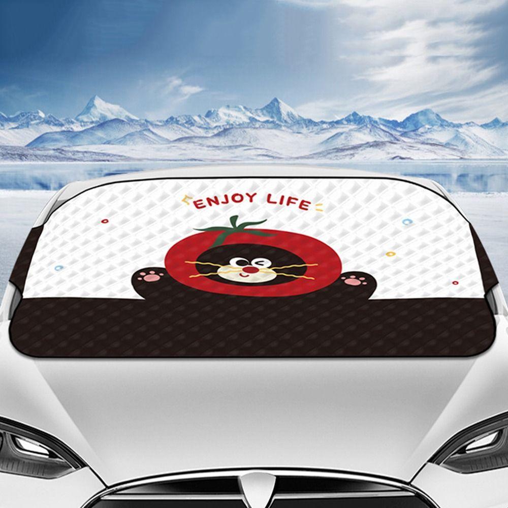 Waterproof Car Snow Cover Sun-protective Windshield Sunshade Ice Windshield Cover  Sunshade Shield