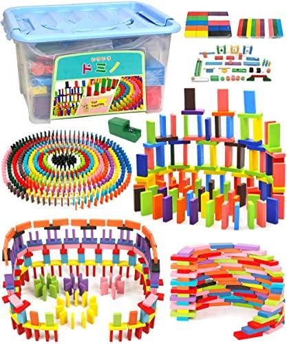 

Various Dominoes DX Domino Set with Storage Case, 120 Large Dominoes and 120 Small Dominoes (240 Dominoes in Total), 24 Gimmicks and Devices, Includes