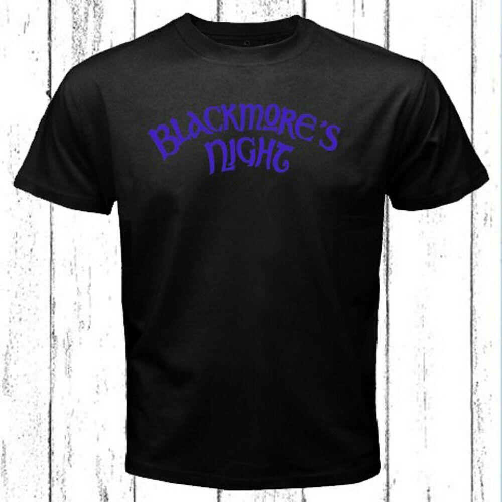 

BlackmoreS Night Rock Band Logo Black Unisex T-shirt S