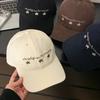 Cotton Embroidered Baseball Hat With Adjustable Fit For Summer Outdoor Wear