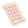 iClever Bluetooth Wireless Numeric Keyboard with with Tab Bluetooth Wireless Number or Shortcut for PCs and Compatible with and Pink Pantograph,