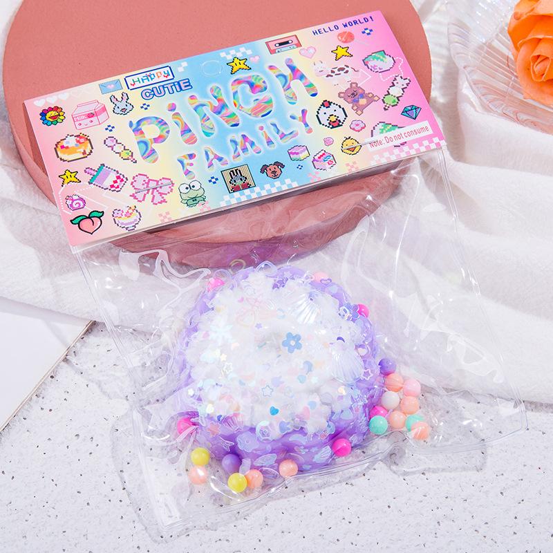 Kids' Creamy Butter Bear Squeeze Toy - Stress Relief Blind Box