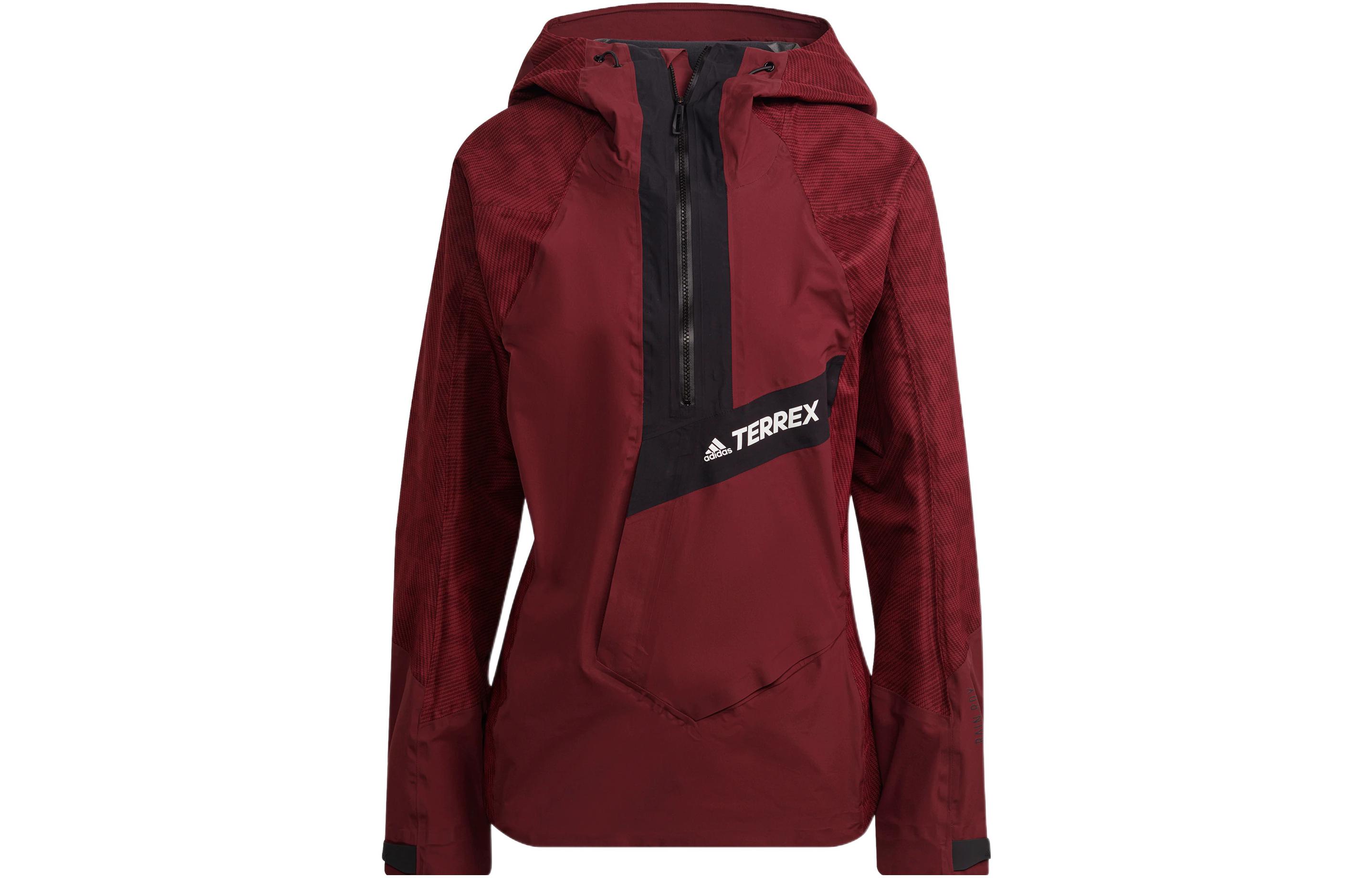 

Adidas Jackets Women s Brick Red Hooded Moderate Other HE2295 M