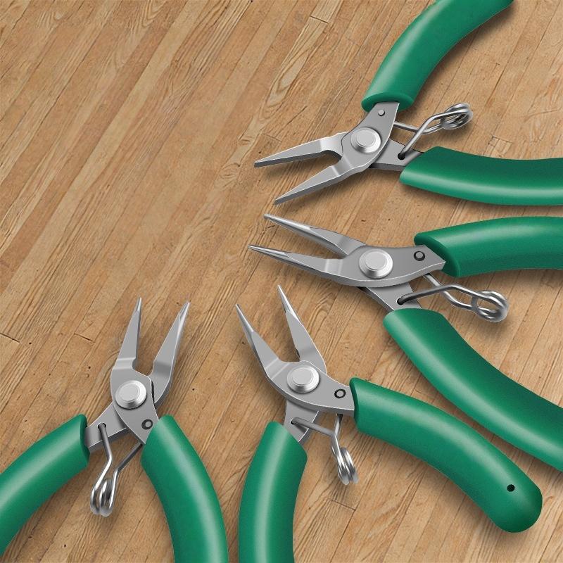 Mini Handmade Pliers 4.5 Inch for DIY Projects Durable Wire Cutting and Craft Tools
