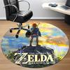 1pc Legend Zelda Office Round Area Rug, Bedroom Living Room Home Decor, Room Deco,  Offic a1016221