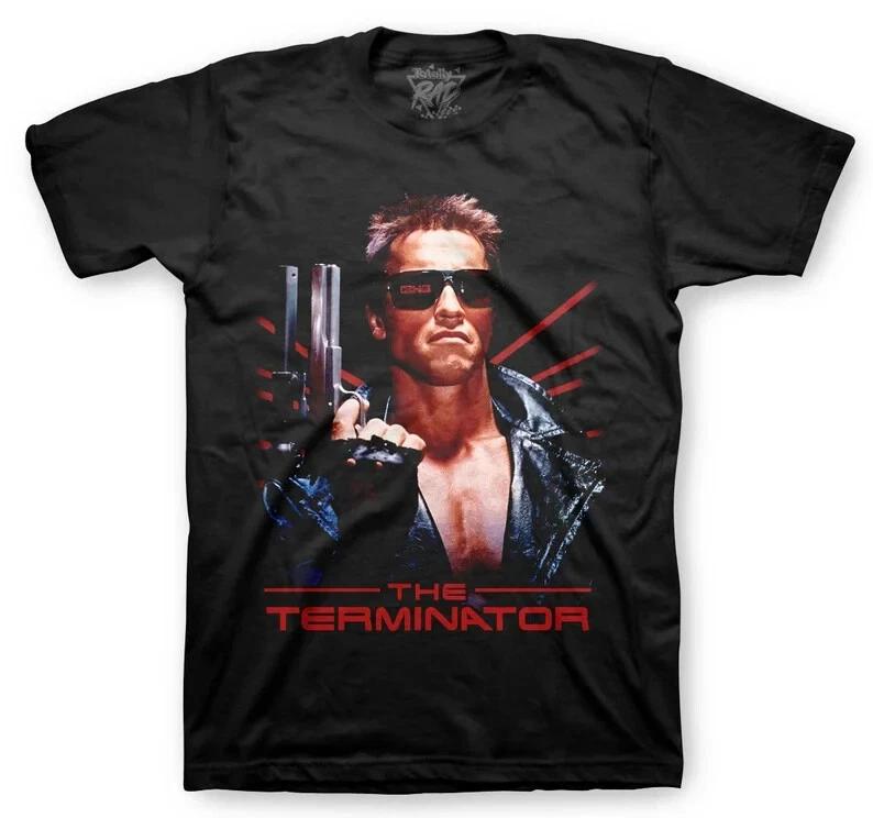 

Terminator Shirt Graphic Movie Classic Retro Vntg Graphic Design 100% Cotton T-shirt Mens Tees Top 4XL