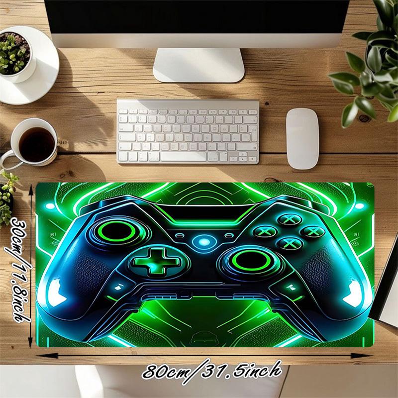 1PC Gamepad Controller Large Durable Mouse Pad Suitable for Office Desks, Gaming Desktops.Non-Slip Back P18