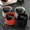 1PC Espresso Knock Box Container with Anti-Slip Base Coffee Bar Counter Pouring and Storing Coffee Utensils Barista Accessories