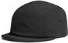 Laquest Jet Polyester for and Fall Size Men's Cap, Five-Panel, Water-Repellent Cap, Spring, Summer, (Black, 58cm)