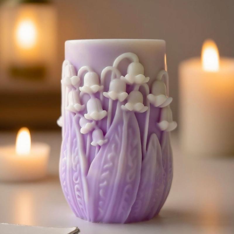 Flowers Silicones Mould Ornament Molds Scented Candle Molds Casting Mould Epoxy Resin Molds Craft Supplies
