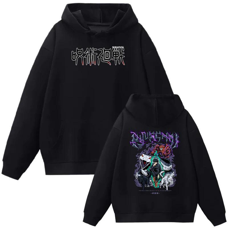 

Japanese Anime Jujutsu Kaisen Hoodie Hoodies XXXL чорний