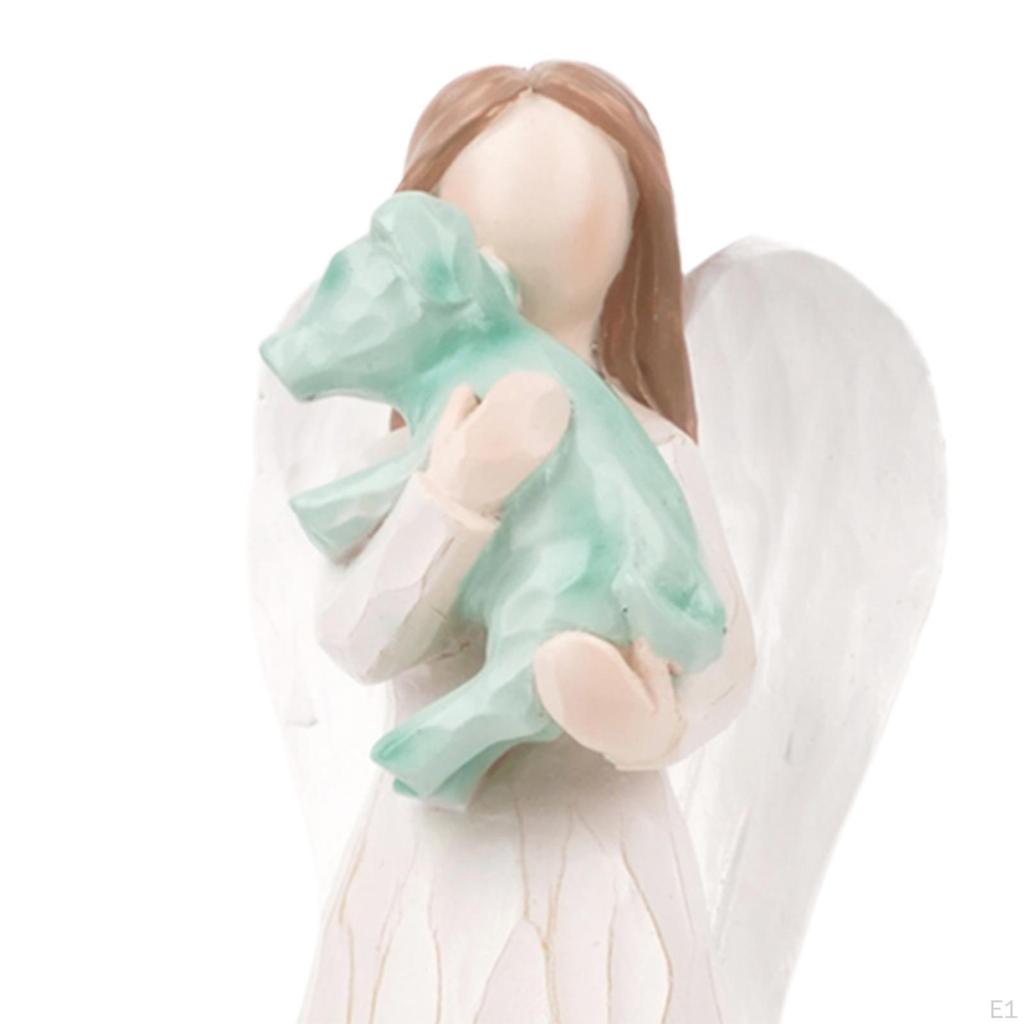 Desktop-Dekoration Familienmitglied Statue Harzfigur für Büro-Auslage