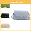 Stylish Chain Shoulder Bag With Lock Buckle Small Square Bag For 2024 Summer