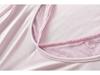 Women's Patchwork Lace Trim Slim Fit Long Sleeve T-Shirt for Spring/Autumn - Spicy Girl U-Neck Two-Piece Style