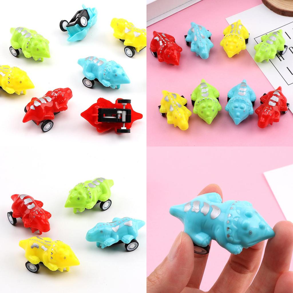Dinosaur Toy Car With Pull Back Action For Kids Educational Play Gift