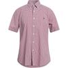 Polo SS25 Plaid Pony Embroidered Single-Breasted Short Sleeve Shirt Men Shirts 710843662-004