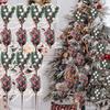 Artificial Berry Branch DIY Xmas Tree Pine Branches Red Berry Bouquet Christmas Ornaments New Year Party Decor Supplies Gifts