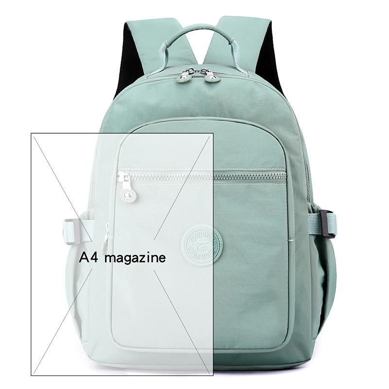 Damski plecak podróżny Nylonowy tornister Lekki plecak studencki o dużej pojemności