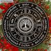 Tree of Life Wheel Year Wooden Sign, Sabbats Pagan Witch Sign, Wiccan Holidays Wicca Calendar Yule Altar Celestial Sign, Halloween, Christmas Decor