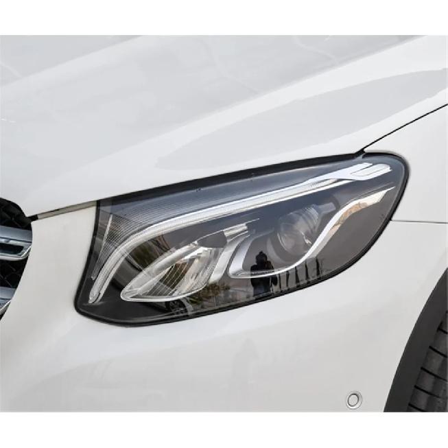For Mercedes-Benz GLC W253 GLC200 GLC260 GLC300 2016 2017 2018 2019 Car Front Headlight Lens Cover Auto Case Headlamp Lampshade