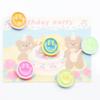 5/10pcs Summer smile Fridge Magnet Message Board Magnetic Refrigerator Sticker Room Home Decor Kitchen Decoration Accessories