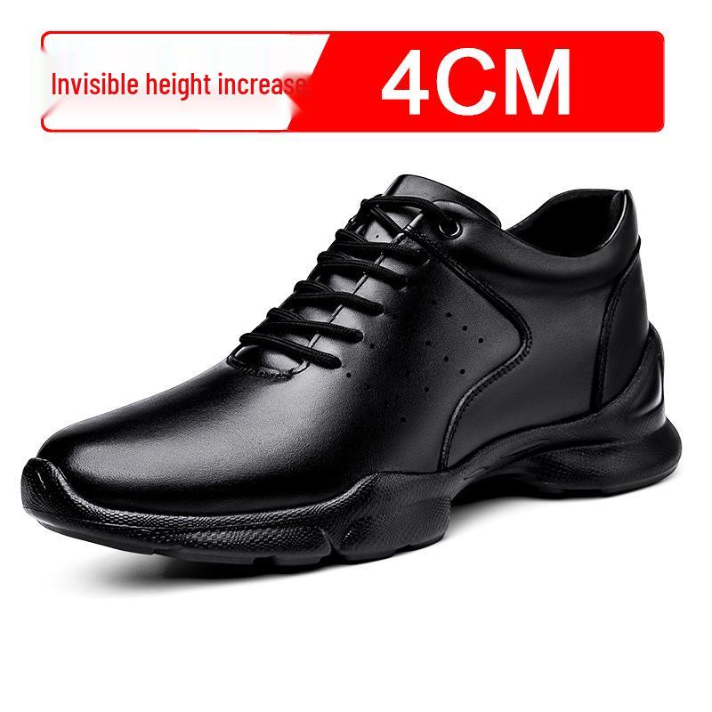 Spring Men's 8CM Height-Boosting Shoes: Trendy, Comfortable Thick Sole Sports & Casual Board Shoes