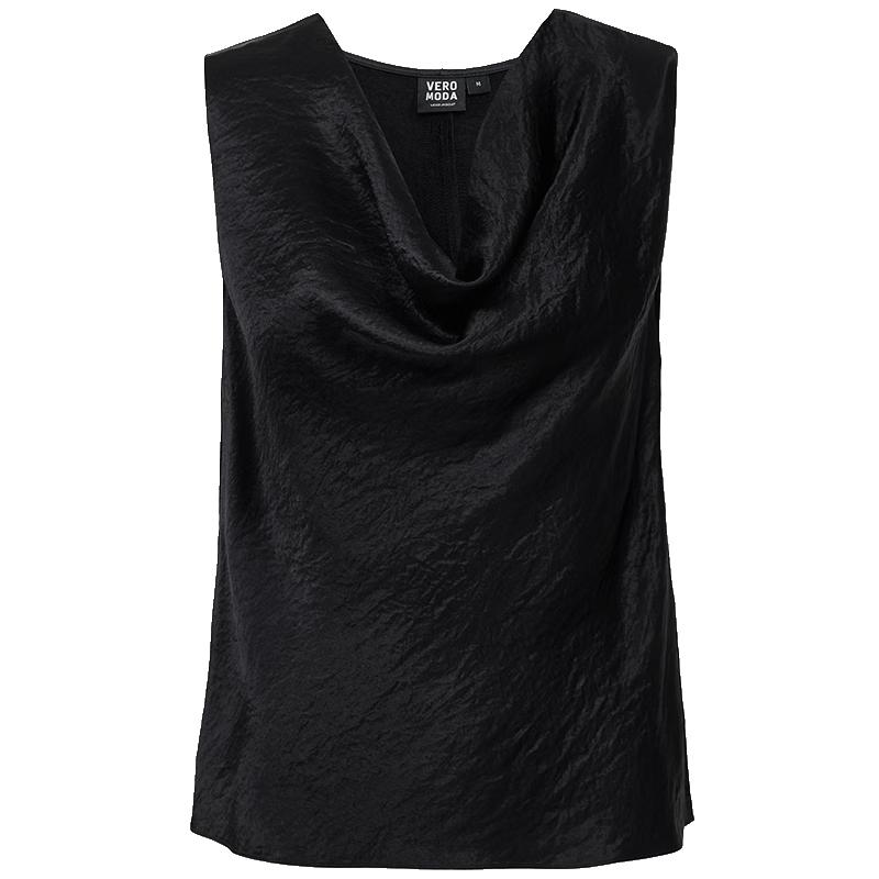 

VEROMODA Женский топ без рукавов с драпированным вырезом XS