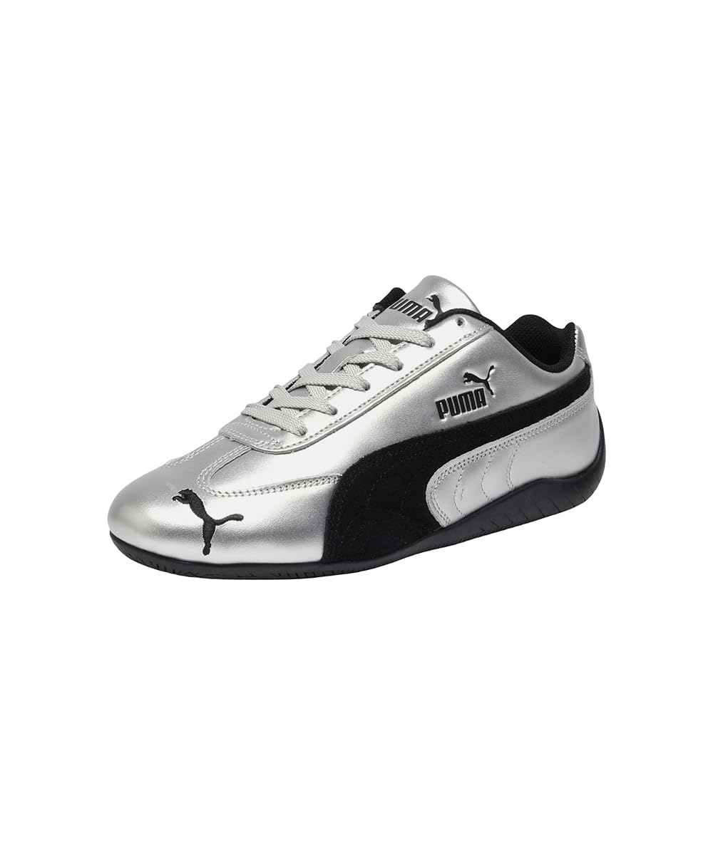 PUMA Speedcat Metallic Size 403689 Women s Sneakers, Silver, 24.5cm,